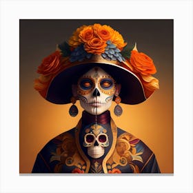 Day Of The Dead 03 Canvas Print