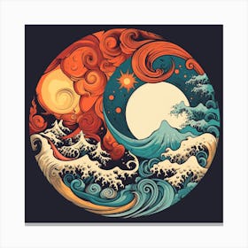 Great Wave 35 Canvas Print