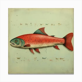 Cute Fish 2 Canvas Print