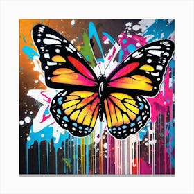 Butterfly Painting 39 Canvas Print