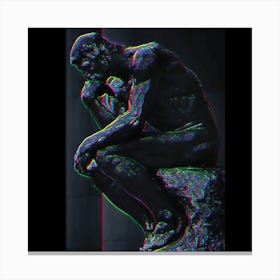 The Thinker Canvas Print