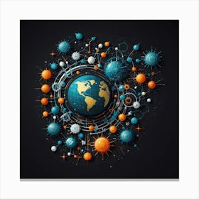 Coronavirus Concept Canvas Print