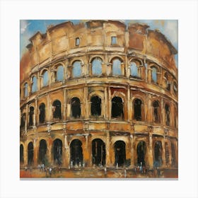 Coliseum 1 Canvas Print