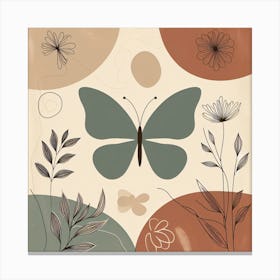 Butterfly 17032412 Sq Canvas Print