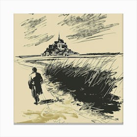 Mont Saint Michel 12 Canvas Print