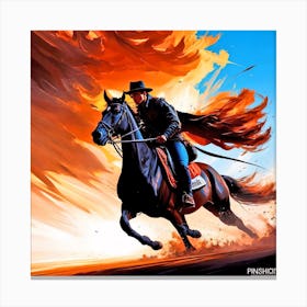 Texas Ranger Canvas Print