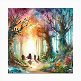 Wizard'S Path Canvas Print