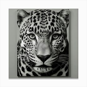 Leopard'S Face Canvas Print