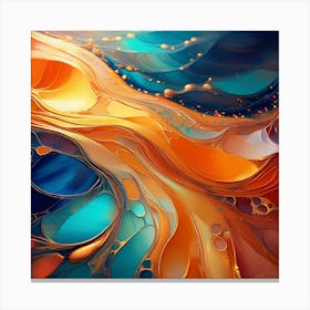 Abstract Painting 34 Canvas Print