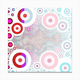 Abstract Circles Canvas Print