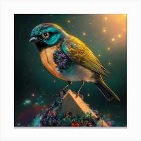 Bird Of The Night 1 Canvas Print