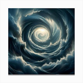 Swirling Clouds Canvas Print