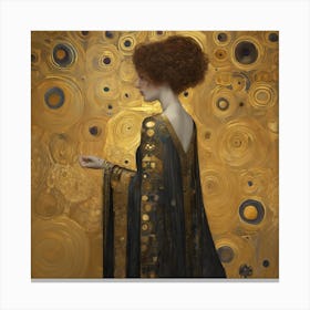 Klimt'S Woman 1 Canvas Print