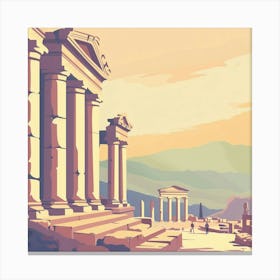 Ancient Greece Canvas Print