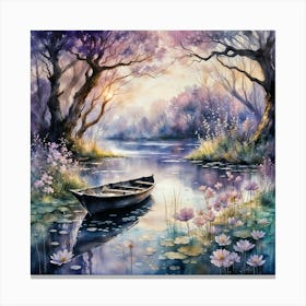 Lily Pond 1 Canvas Print