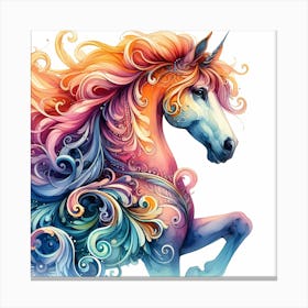 Unicorn Painting 4 Canvas Print