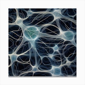 Neuron In The Brain 2 Canvas Print