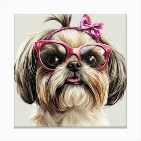 Shih Tzu 22 Canvas Print