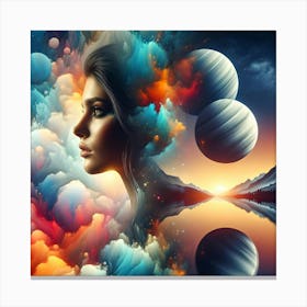 Psychedelic Art 10 Canvas Print