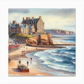 Scotland Coast 1 Canvas Print