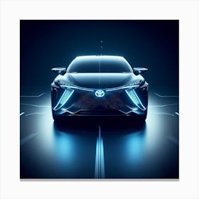 Futuristic Car 1 Canvas Print