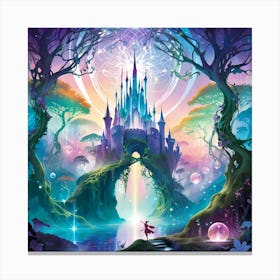 Cinderella'S Castle Canvas Print