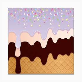 Ice Cream 3 Canvas Print