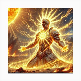 Emperor Solarrus Heat Absorption Canvas Print