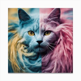 Cat Portrait Canvas Print