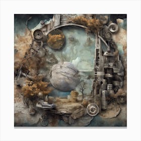 Circle Of Dust Canvas Print