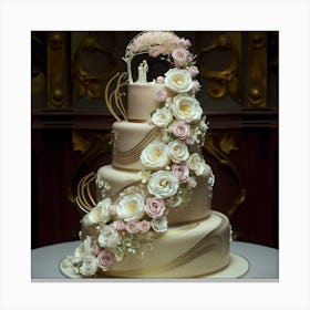 Wedding Cake 9 Canvas Print