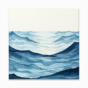 Ocean Waves Canvas Print