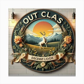 Out Class Defiant Look Canvas Print