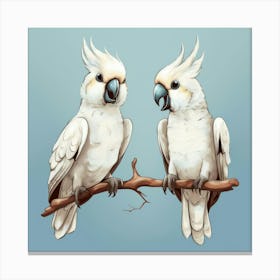 Cockatoos Leinwandbild