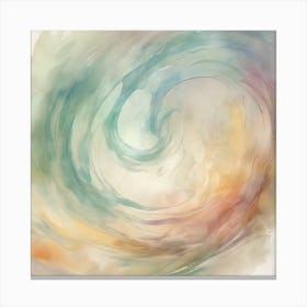 Calm Abstract 7 Canvas Print