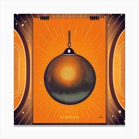 Christmas Bauble Canvas Print