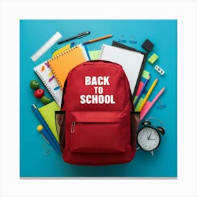 Back To School 4 Canvas Print