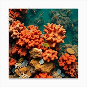 Coral Reef In The Red Sea 1 Canvas Print