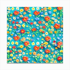 Floral Pattern 6 Canvas Print