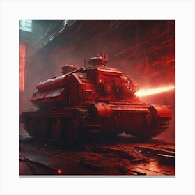 World Of Tanks 4 Canvas Print
