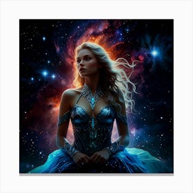 Princess of the galaxy Canvas Print