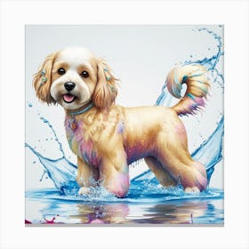 Cute Dog 2 Canvas Print