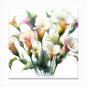 Calla lilies 2 Canvas Print