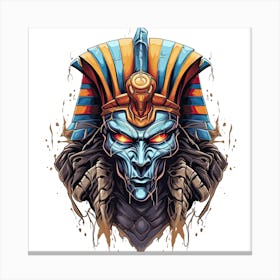 Egyptian Pharaoh Canvas Print