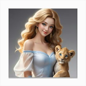 Cinderella 198 Canvas Print