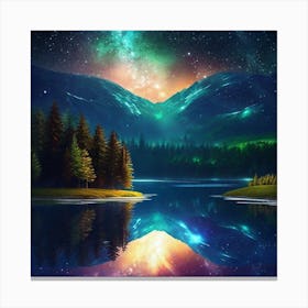 Night Sky 10 Canvas Print
