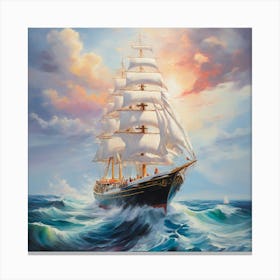 Sailing Ship 1 Canvas Print