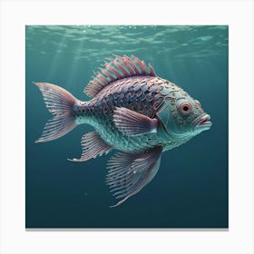 Fish In The Sea 3 Canvas Print