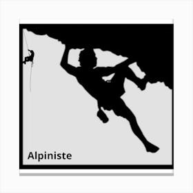 Alpiniste Canvas Print