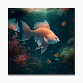 Aquatic Harmony Canvas Print